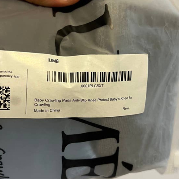 Iume Baby Crawling Pads Anti-Slip Knee Protect Baby’s Knee for Crawling set of 5 - Picture 4 of 4